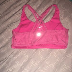 Reversible sports bra
